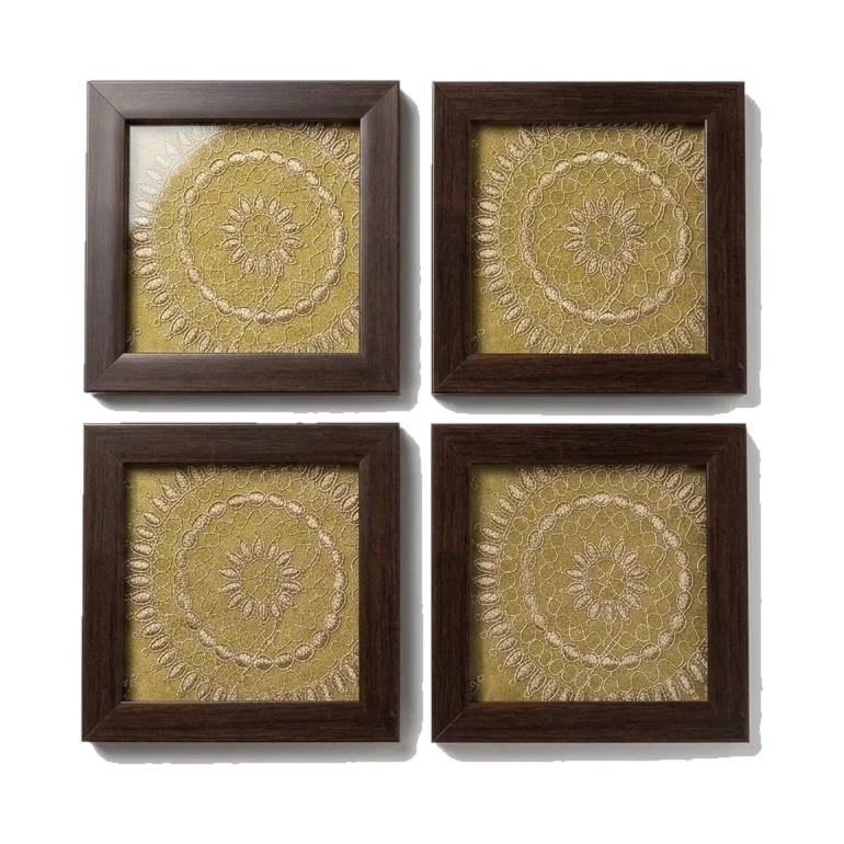 Zar Zar Mandala Coasters